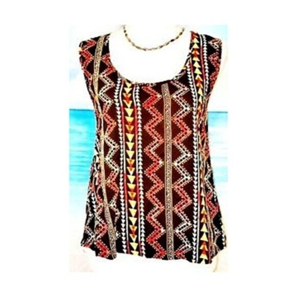 Set Lot of 3 Woman's TUNIC Tops ASSORTED COLORS shirts size MED - Picture 10 of 11